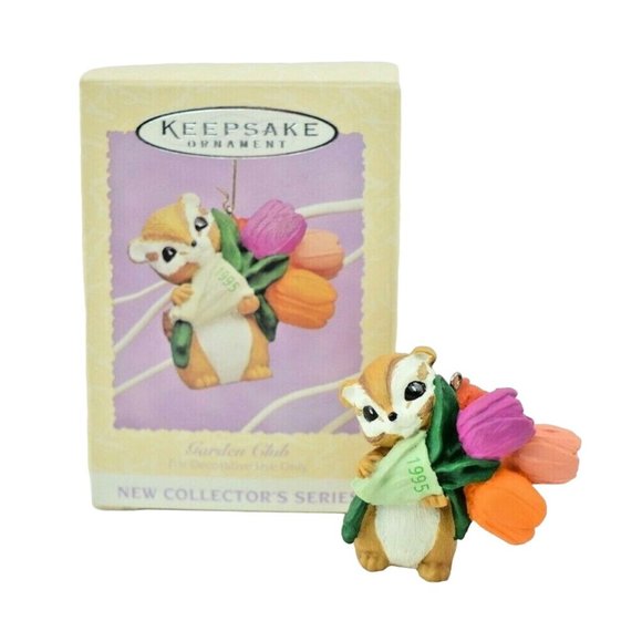 Hallmark Keepsake Ornament Garden Club Dated 1995 Easter Collection First - Picture 1 of 6